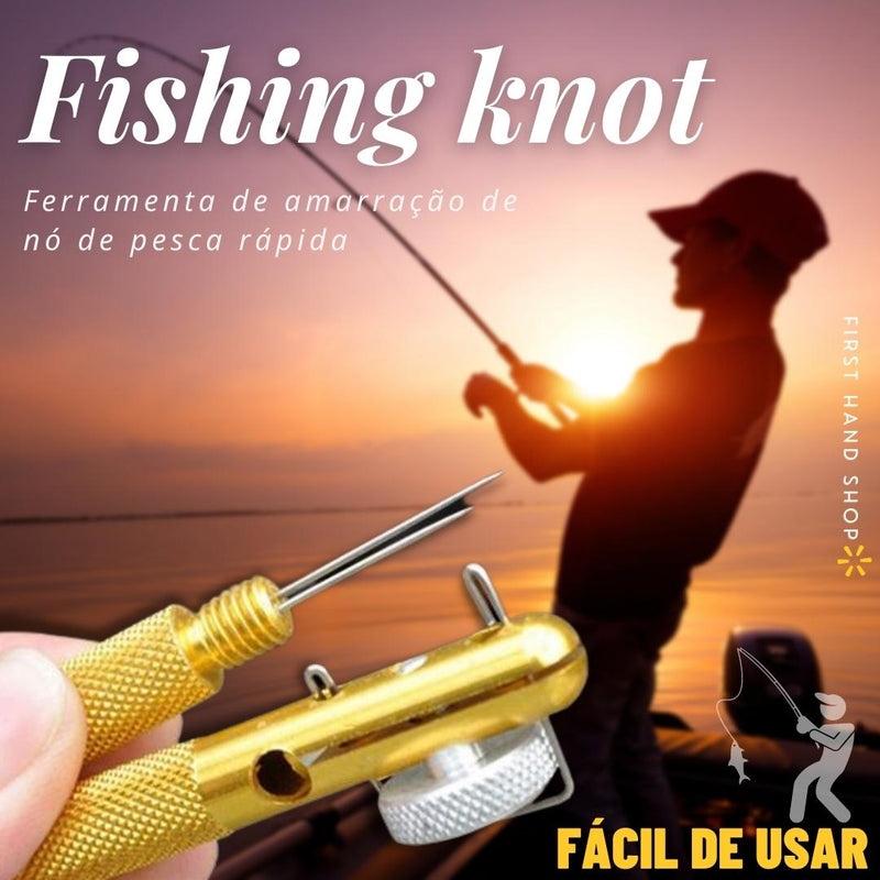 Ferramenta de amarração de nó de pesca rápida - Finshing Knot