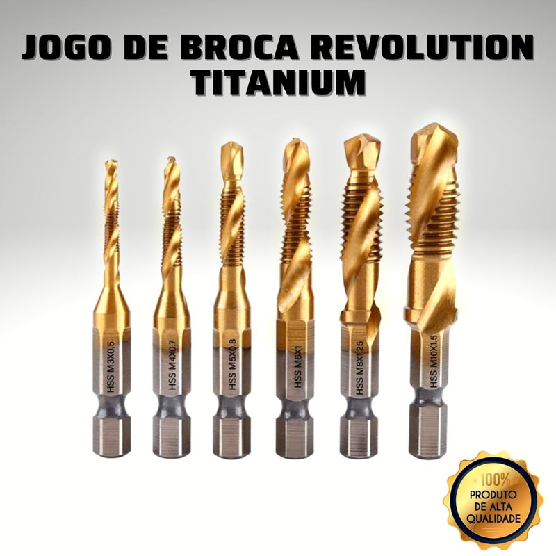 Jogo de broca Fusion Screw