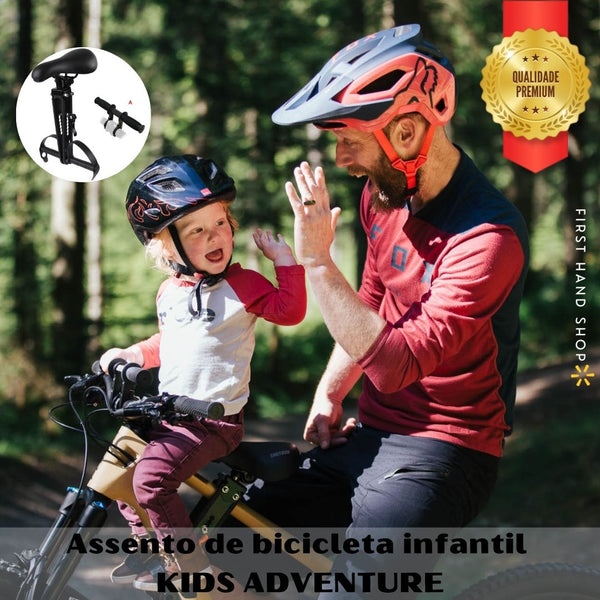 Assento de bicicleta infantil - KIDS ADVENTURE